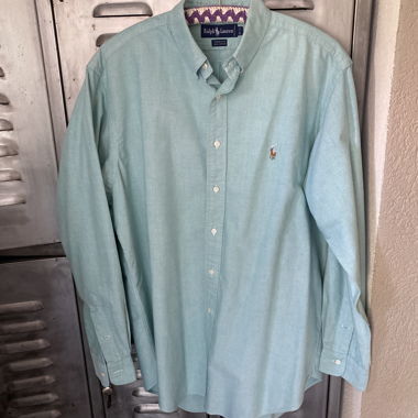 Ralph Lauren Hellblaue Hemd