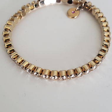Bracelet shiny doré 