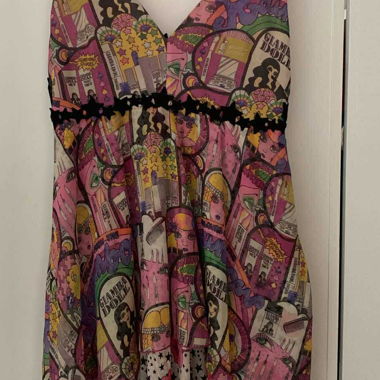 Robe en soie Giamba Valli, édition Vogue