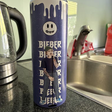 Gobelet Justin Bieber