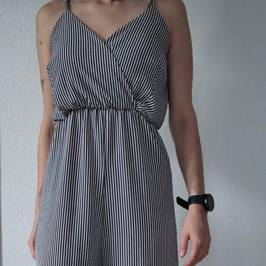 Jumpsuit gestreift