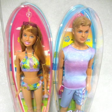 2008 Barbie Beach Party Summer & Ken Sommer Sonne