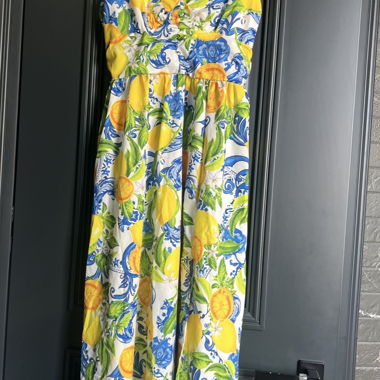 Long Dress with Slit Size S