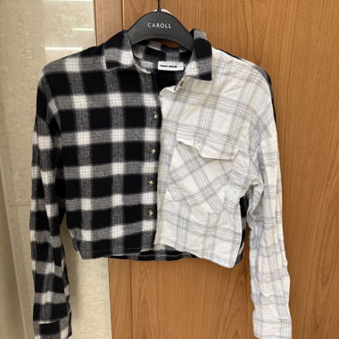 Chemise blanche et noir
