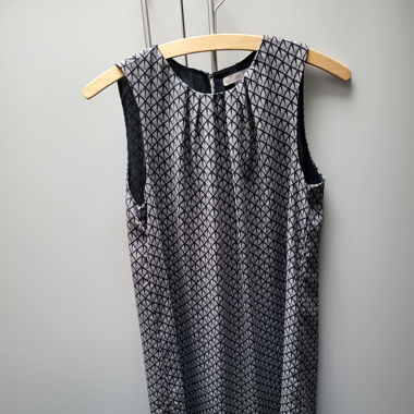 Sommerkleid blau/beige H&M