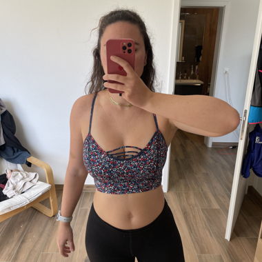 Floral Sports Bra