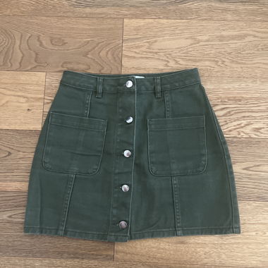 Jeansrock Twintip olive