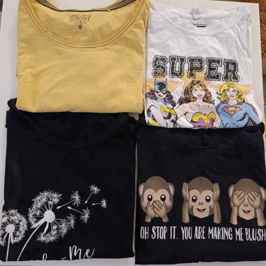 Lot de t-shirts 4 pièces