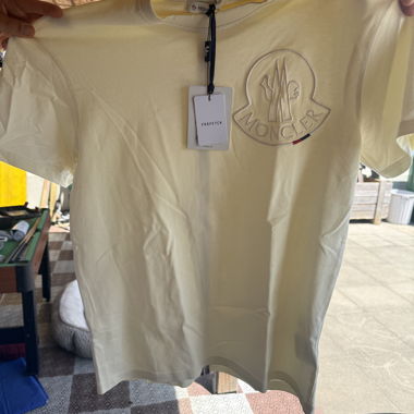 T-shirt Moncler crema