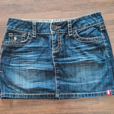 Y2K Denim Mini Skirt 2000s