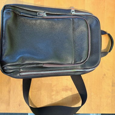 Leder Rucksack 1 Schultergürtel