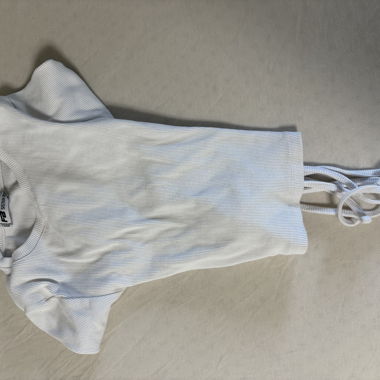 New Yorker white croptop XXS