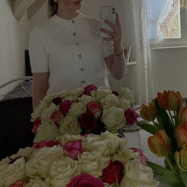 Zara White Top
