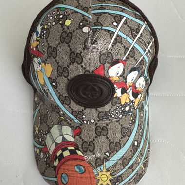 Gucci cap disney donal dunk