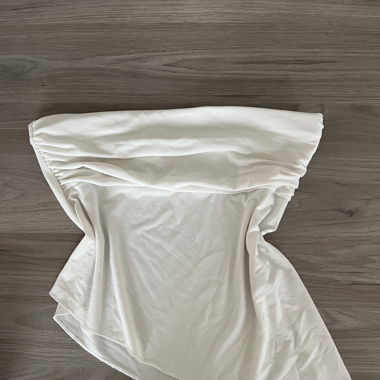 Débardeur bandeau asymétrique 