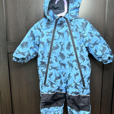 Combinaison d'hiver pour enfants bleue