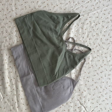 Lot de 2 brassières de sport
