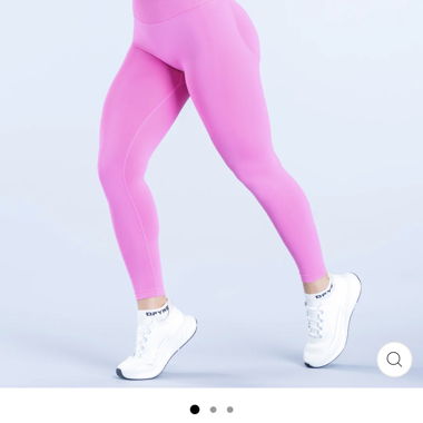 DFYNE Impact pink Leggings - mittel