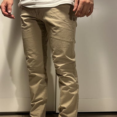 Pantalone chino beige da uomo