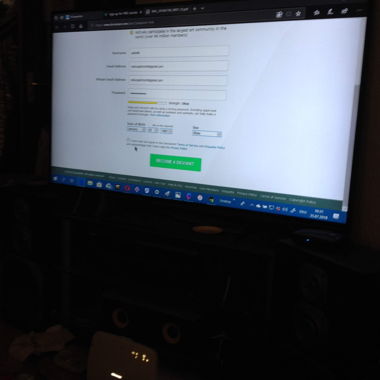 LG oled 55 zoll mit Wand Halterung 