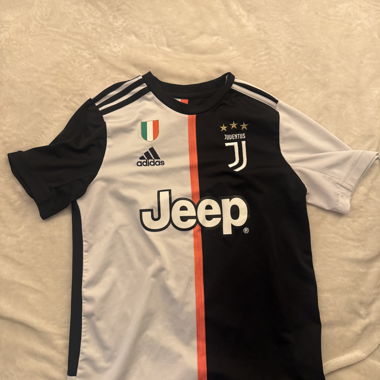 Juventus Adidas Trikot schwarz-weiss