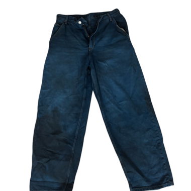 Pantalon en jean foncé Bershka