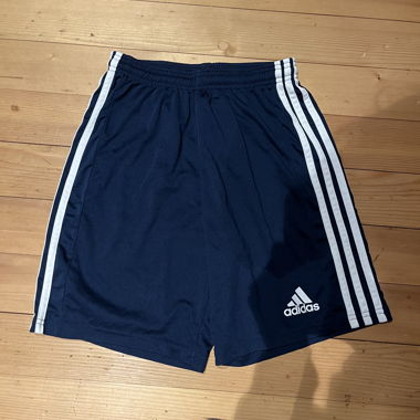 Blaue Adidas Hose