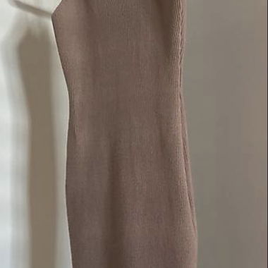 Caffe Ribbed Midi Dress
