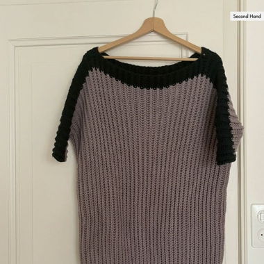 Designer Mini-Strickkleid
