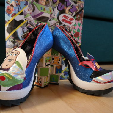 Irregular Choice x Toy Story “Buzz vs Zurg” High Heels