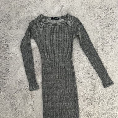 Kleid grau