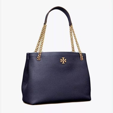 Tory Burch kira tote bag blau neu