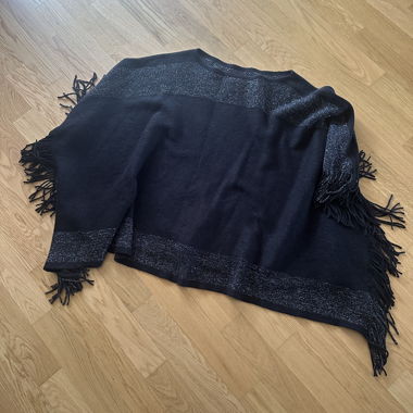 Poncho à franges