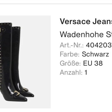 Stivali Versace Jeans Couture taglia EU 38