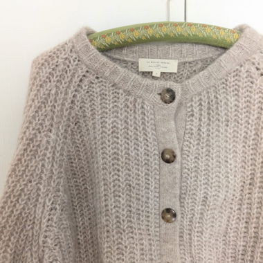 Sézane Cardigan Emile in Hellbeige