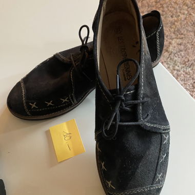 Mocassins noires femme