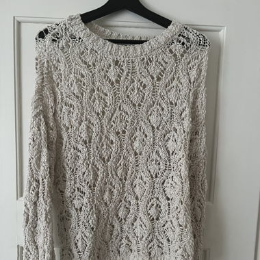 ZARA SWEATER CROCHET 