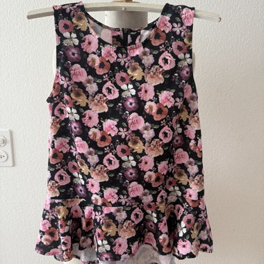 Blouse H&M motif floral comme neuve