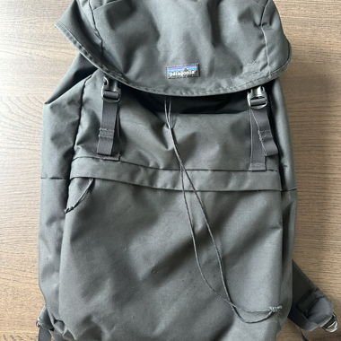 Patagonia-Rucksack schwarz