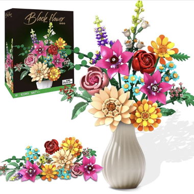 LEGO Building Flower Bouquet