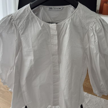 Blusa bianca Zara