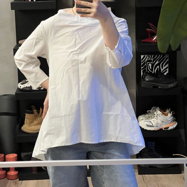 White loose blouse ZINQA