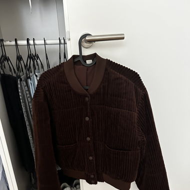 Blouson côtelé 