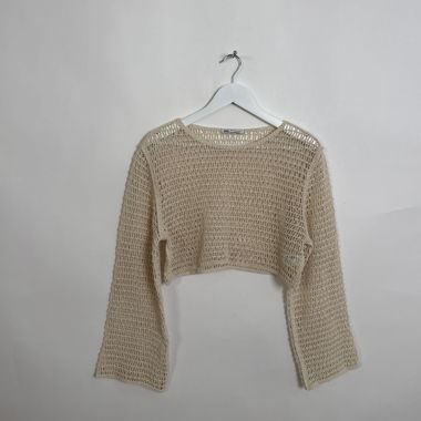 Haut court en maille ZARA