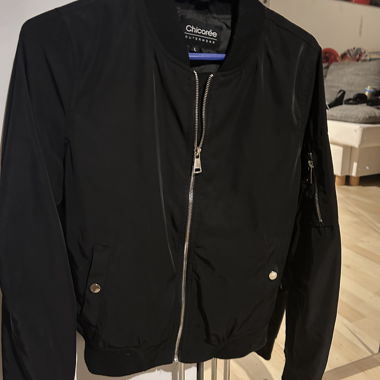 Chicoree Black Bomber Jacket