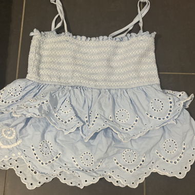 Haut style Stockholm bleu clair