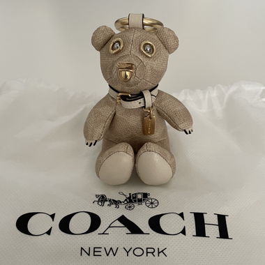 Coach Teddy Bag Charm
