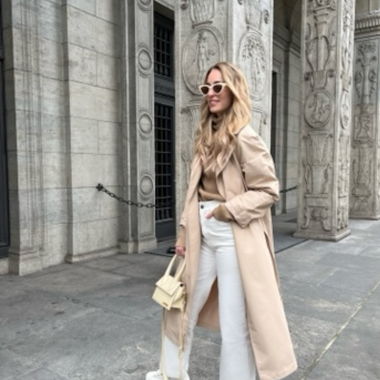Beiger Trenchcoat Gr. 34