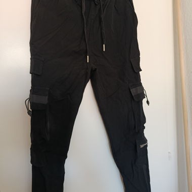 Pantaloni cargo neri New PAX