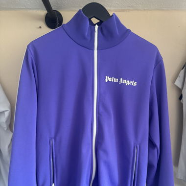 Palm Angels Violett Trainingsjacke 